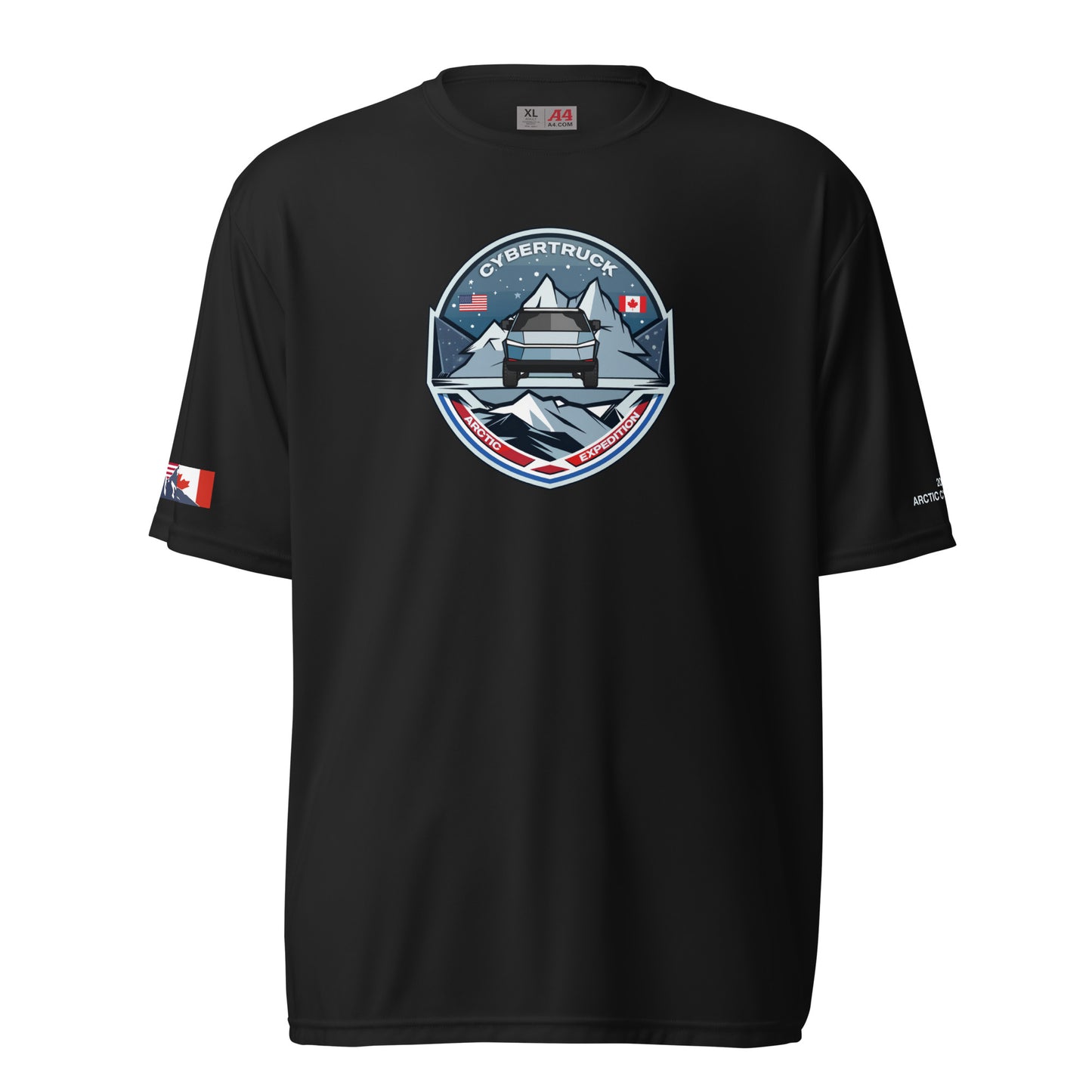 Arctic CyberTrek performance crew neck t-shirt