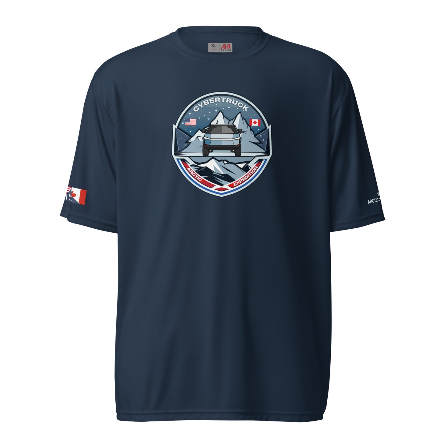 Arctic CyberTrek performance crew neck t-shirt