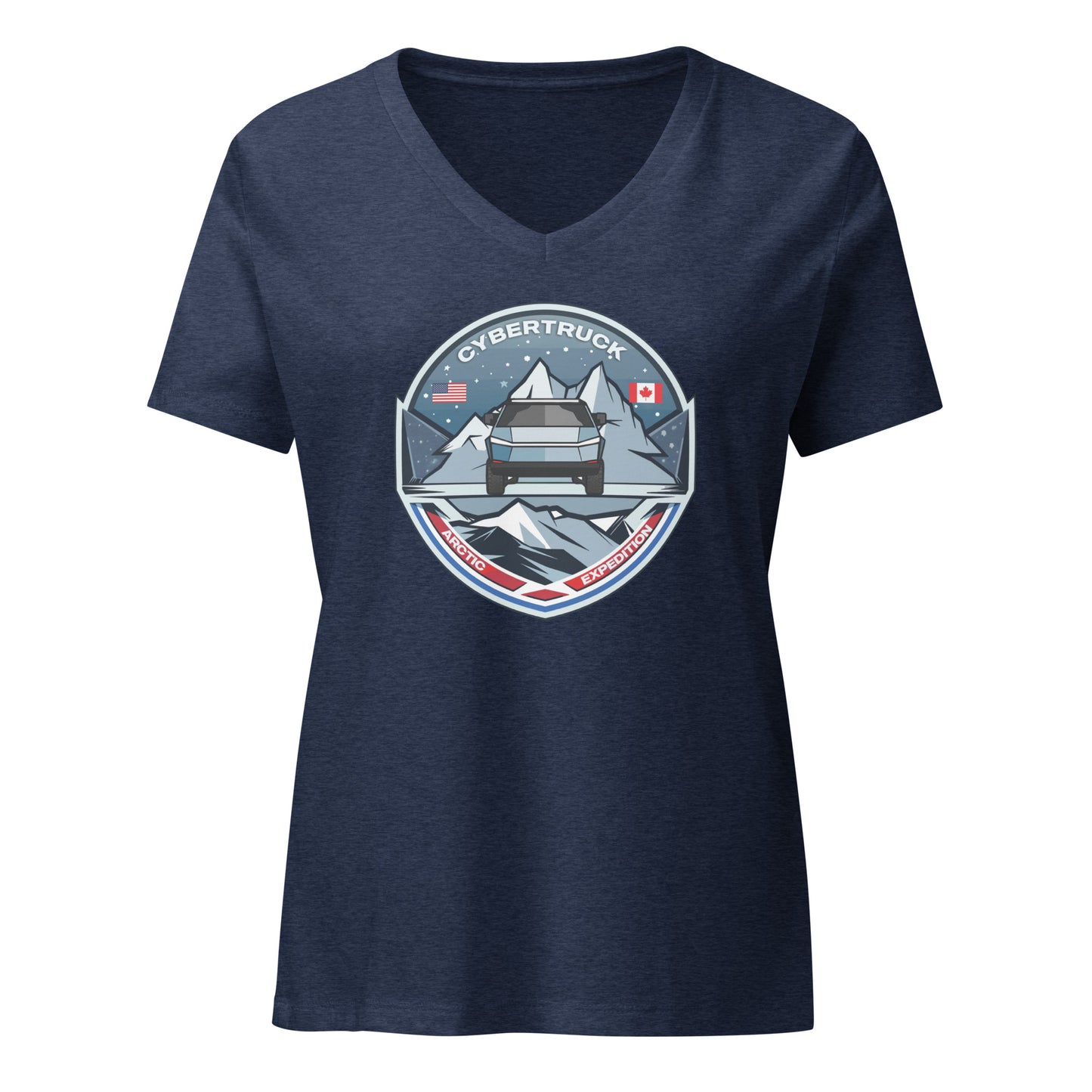 Women’s relaxed v-neck t-shirt